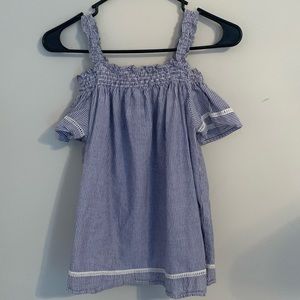 womens off the shoulder tank top size medium!!